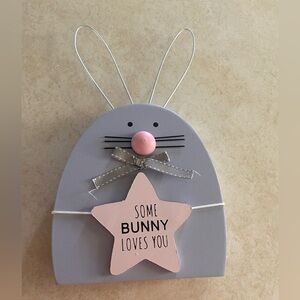 Tabletop Easter Decor "Some Bunny Loves You"